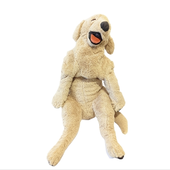 IKEA Gosig Big Golden retriever dog plush 27” - Picture 5 of 7